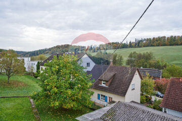 Schmuckes Haus zum Renovieren - DG Blick vom Balkon